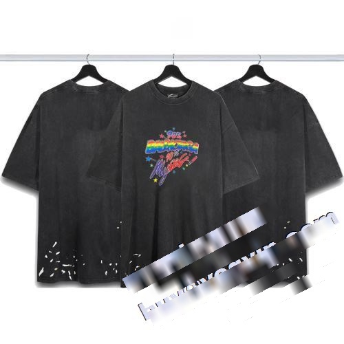 低価直輸入専門店 バレンシアガコピー半袖/Tシャツ2022最新入荷 高級品 通販 BALENCIAGAスーパーコピー