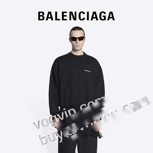 大特価！2023春夏新作 プルオーバーパーカーBALENCIAGAコピー 2色可選 バレンシアガブランドスーパーコピー