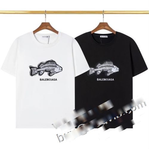 超人気専門店 BALENCIAGAコピー半袖Tシャツ2色可選 バレンシアガブランドコピー 品質保証2023