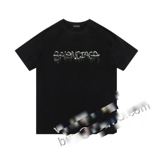 2023最新入荷バレンシアガ偽物ブランド半袖Tシャツ 3色可選 BALENCIAGAブランドコピー爆発的通販