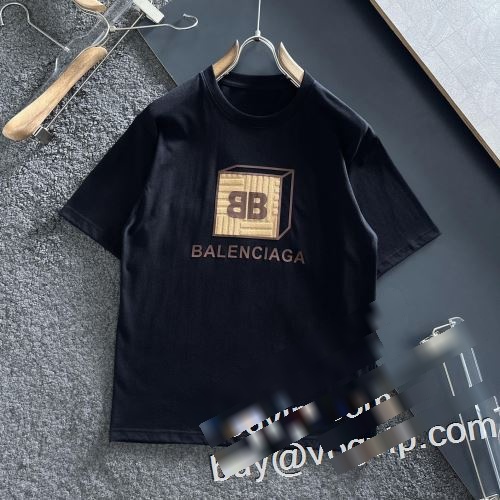 2023新作品 2年以上連続１位獲得 バレンシアガ BALENCIAGAブランド コピー 半袖Tシャツ 2色可選 高品質