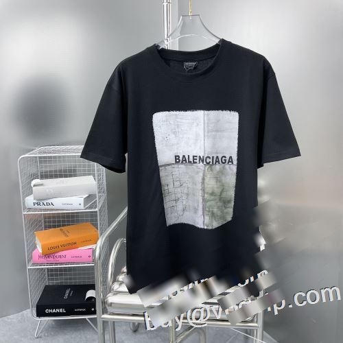 2023 超激得品質保証 バレンシアガ BALENCIAGA 半袖Tシャツ 2色可選 最高品質のブランドコピー専門店
