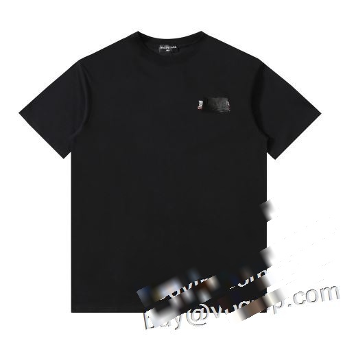 超激得100%新品 もっとも高い人気を誇る バレンシアガコピーブランド BALENCIAGA 半袖Tシャツ 2色可選