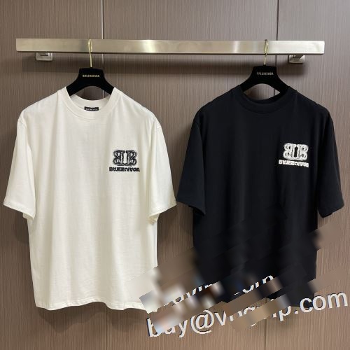 活用できるアイテム 2023春夏 バレンシアガブランドスーパーコピー 超人気専門店 BALENCIAGA 半袖Tシャツ 2色可選