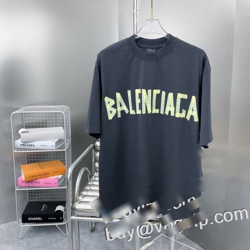 春夏季新作 バレンシアガブランドコピー BALENCIAGA 半袖Tシャツ 機能性も備えたアイテム