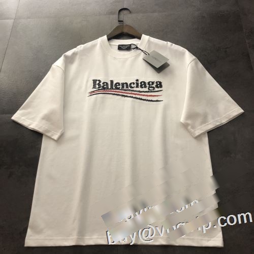 ブランドコピー 絶大な人気を誇る 2023春夏 人気専門店 バレンシアガ BALENCIAGA 半袖Tシャツ 3色可選