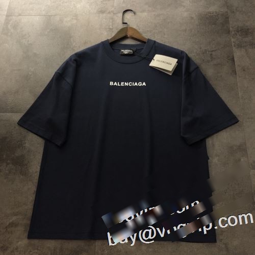 バレンシアガ BALENCIAGA 2023春夏 流行り 半袖Tシャツ 2色可選 ブランドコピー 頑丈な素材