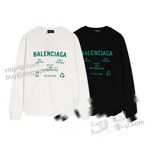 早くも完売している 2023秋冬季超人気 バレンシアガ BALENCIAGAコピー ブランド プルオーバーパーカー 2色可選