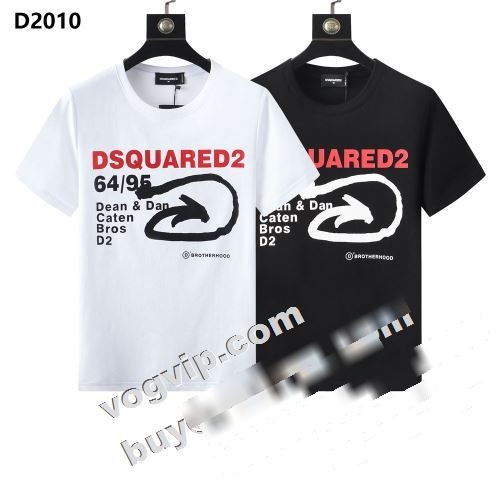 半袖Tシャツ お買い得品 2022 2色可選  DSQUARED2コピー ディースクエアードコピー オリジナル     