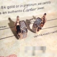 個性的 2022 カルティエ CARTIER ピアス カルティエスーパーコピー イヤリング 3色可選 可愛いサガリピアス