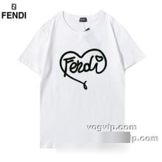 肌触りの気持ちい? 2022 フェンディコピー ブランド FENDI 半袖Tシャツ ドライtシャツ/吸水速乾/洗濯乾きも早いから部屋干しもOK