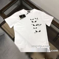 洗練を十分に演出する フェンディブランドスーパーコピー 2022 フェンディ FENDI 半袖Tシャツ 2色可選 ラックスした雰囲気
