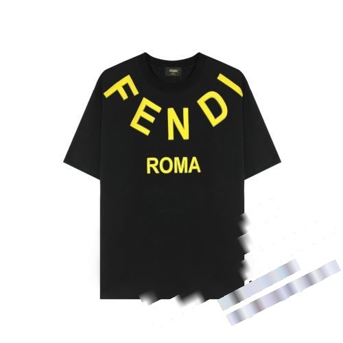 2022 一番人気の新作はこれ フェンディ FENDI 半袖Tシャツ フェンディブランド コピー 暖かみのある肌触り 乾きやすい