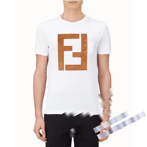 2022 個性派 FENDIスーパーコピー 半袖Tシャツ 2色可選 使い勝手抜群