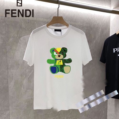 お買い得品 2022 フェンディコピー 半袖Tシャツ 2色可選 何枚あっても困らないオールシーズン活躍度満点の半袖プリントTシャツです