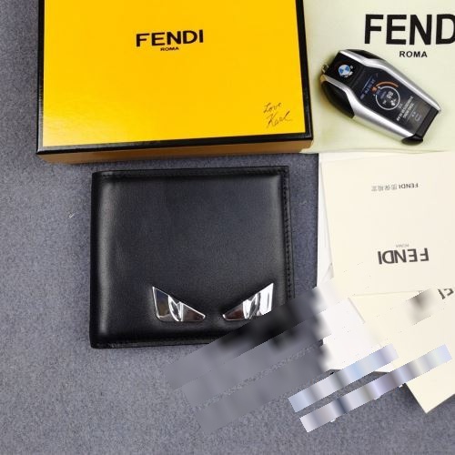 2022秋冬 極上の着心地 フェンディフェンディブランドコピー FENDI 二つ折り財布 牛革 メンズ財布 抜群の収納力