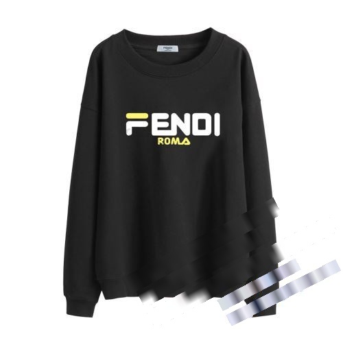 2022秋冬 フェンディ FENDIコピー 首胸ロゴ パーカー パーカー メンズ 長袖 秋服 重ね着風 プルオーバーパーカー 5色可選