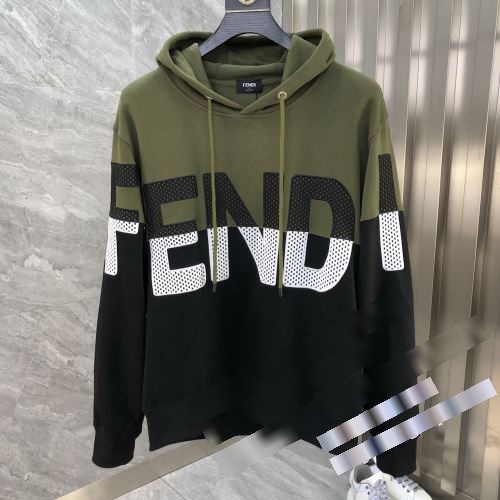 コピー 2022秋冬 フェンディ FENDI パーカー 優しい色合い プルオーバーパーカー 通勤 ファッション アウター ジャケット