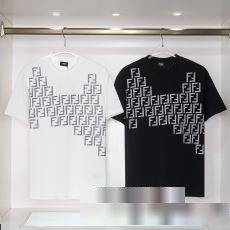 通販新作入荷2023 FENDI偽物ブランド半袖Tシャツ2色可選 フェンディコピー爆買い新作登場