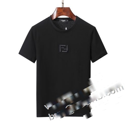 格安通販フェンディコピー新作入荷2023 FENDI偽物ブランド 半袖Tシャツ2色可選 海外輸入