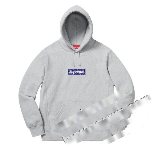 8色可選 2022 パーカー シュプリーム コピー 入手困難 SUPREME Bandana Box Logo Hooded Sweatshirt SUPREMEコピー 