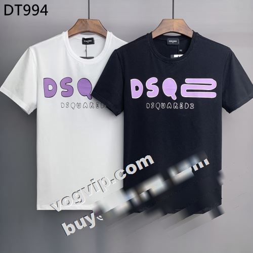  強い魅力を感じる一枚 薄手 ディースクエアードコピー 半袖Tシャツ  2022 2色可選 DSQUARED2コピー   