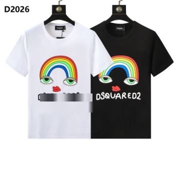 好評でした 魅力的  DSQUARED2コピー ディースクエアードコピー 2022 2色可選 半袖Tシャツ   