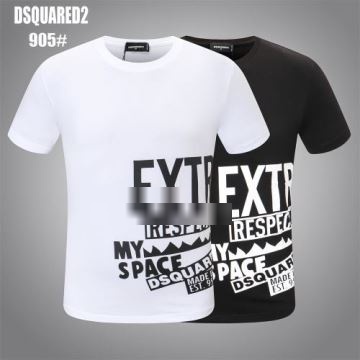 2022 2色可選 使い勝手抜群 高品質 ディースクエアードコピー  DSQUARED2コピー 半袖Tシャツ   