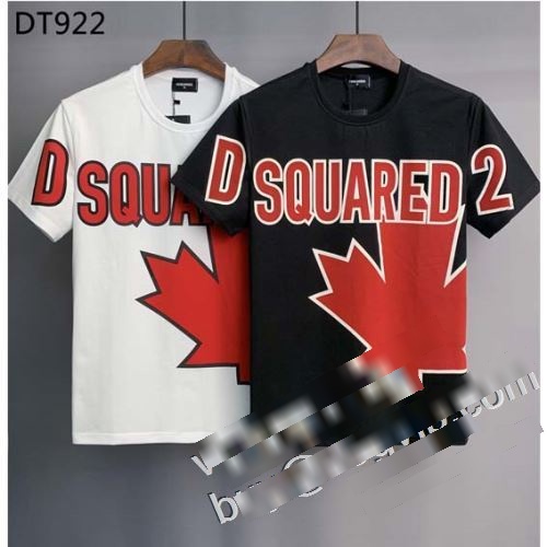 驚きの破格値2023 DSQUARED2ブランドコピー半袖Tシャツ2色可選ディースクエアード偽物ブランド人気定番安い