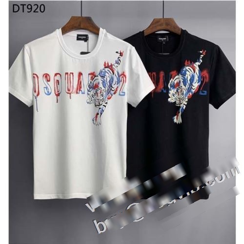 2023春夏季新作 ディースクエアードコピー半袖Tシャツ2色可選数量限定100%新品 DSQUARED2スーパーコピー