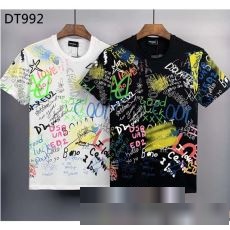 お得新品DSQUARED2ブランド コピー 2023最新入荷ディースクエアードスーパーコピー 激安半袖Tシャツ 2色可選