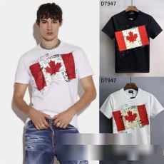 抜群な存在感ディースクエアードコピー 爆買い2023 DSQUARED2スーパーコピー半袖Tシャツ 2色可選