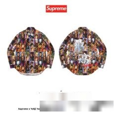 2023 完成度の高い逸品 シュプリーム Supreme x Yohji Yamamoto Tekken カッコいい印象を付ける 長袖シャツブランドスーパーコピー