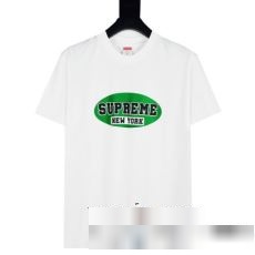 コーデ 知的なムードを演出 シュプリーム偽物ブランド Supreme 23ss NEW YORK TEE カジュアル 半袖Tシャツ