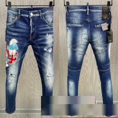スーパーコピーサイト シックスタイルに活躍 2023秋冬 ディースクエアード DSQUARED2 ジーンズ しっかりとしたデニム地