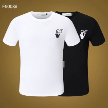 2色可選 OFF-WHITEコピー オフホワイトコピー 大人キレイに仕立てる  2022 半袖Tシャツ セレブ風     