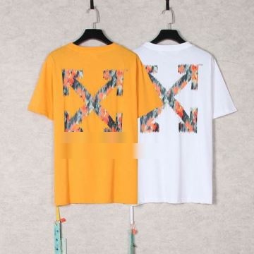 海外セレブ定番愛用 OFF-WHITEコピー 2022 上質 半袖Tシャツ 2色可選 オフホワイトコピー   
