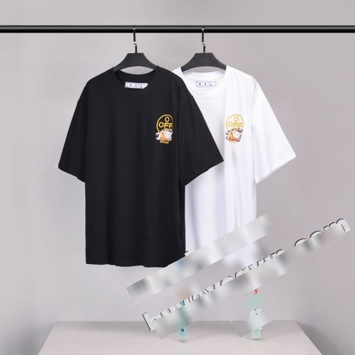  愛らしさ抜群！ 2色可選  半袖Tシャツ  OFF-WHITEコピー 2022 オフホワイトコピー 特別人気感謝SALE　    