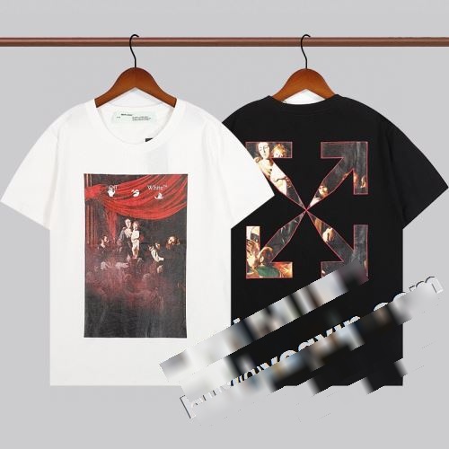  オフホワイトコピー 半袖Tシャツ 特別人気感謝SALE 超目玉 OFF-WHITEコピー 2022 2色可選       