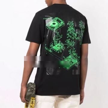 おすすめ/オススメ 2色可選 オフホワイトコピー 吸汗性に優れ 半袖Tシャツ OFF-WHITEコピー 2022      