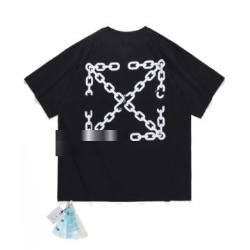 OFF-WHITEコピー 2色可選 新作入荷2022 半袖Tシャツ 楽天最安値に挑戦 オフホワイトブランドスーパーコピー