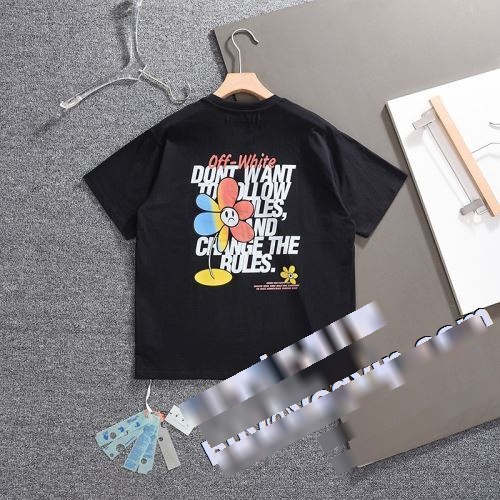 最安値お買い得 OFF-WHITE ブランドコピー 半袖Tシャツ 2色可選 オフホワイトブランド 偽物 通販 品質保証2022