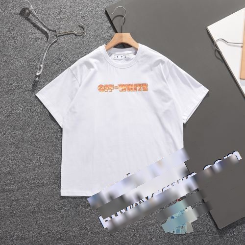超激得2022 オフホワイトコピー 半袖Tシャツ激安大特価得価 OFF-WHITE ブランド 偽物 通販 2色可選