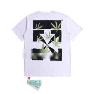 最安値2022 有名人の愛用品OFF-WHITE 半袖Tシャツ2色可選 オフホワイトブランド 偽物 通販 人気新作