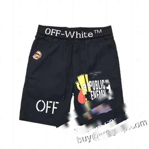 人気商品登場 OFF-WHITE ブランド 偽物 通販2023春夏季新作オフホワイトスーパーコピーチノパン2色可選 