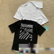 高級感演出 オフホワイトブランド 偽物 通販2023年春夏新作 OFF-WHITE コピーブランド半袖Tシャツ2色可選