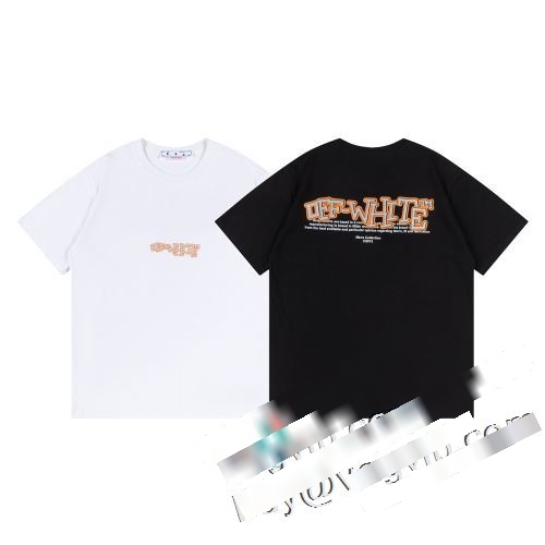 驚きの破格値爆買いOFF-WHITE オフホワイトブランドコピー半袖Tシャツ2色可選 海外通販 2023最新入荷