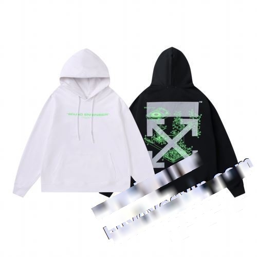 驚きの破格値大得価 2色可選 OFF-WHITE オフホワイト偽物ブランドパーカー 超激得2022