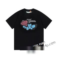 2023最新入荷 OFF-WHITE オフホワイトブランドコピー 半袖Tシャツ着心地満点 2色可選