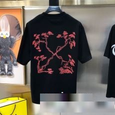 OFF-WHITE ブランド 偽物 通販激安2023年春夏新作 人気定番爆買いオフホワイトスーパーコピー 半袖Tシャツ2色可選